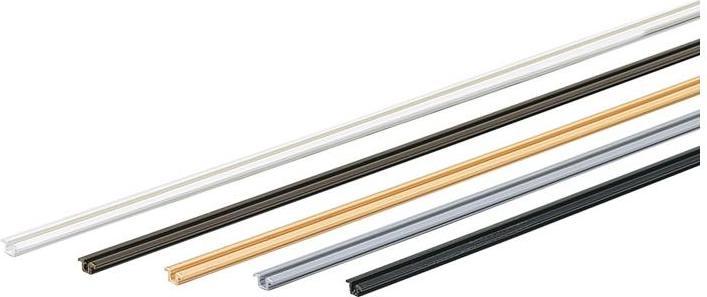 Actual product image Hettich Runner and guide profile for Slide Line 55 STB 55 4000 mm 15 kg plastic brown