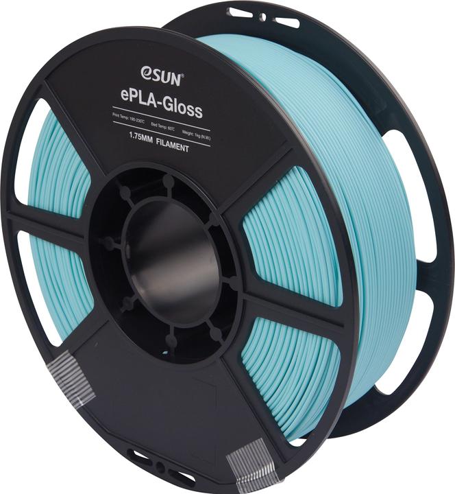 Produktbild eSUN ePLA-Matte Hellblau Filament 1.75mm 1Kg (PLA, 1.75 mm, 1000 g, Blau)