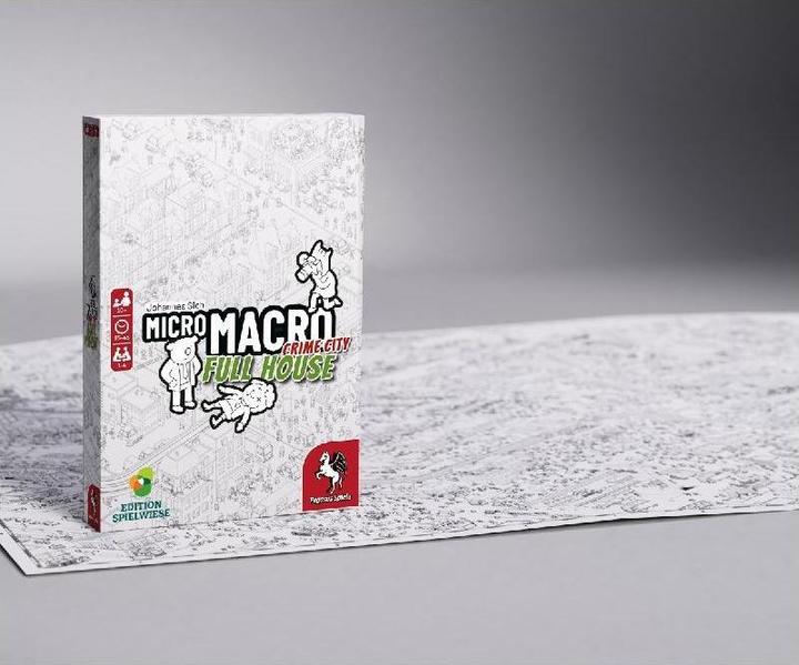 Actual product image Pegasus MicroMacro: Crime City 2 - Full House (German)