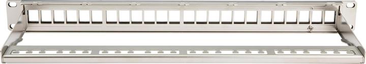 Immagine prodotto Dätwyler Pannello patch KS 24x per 24x RJ45 Keystone 19 Rack grigio