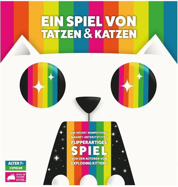 Actual product image Asmodée EXKD0004 - Ein Spiel von Tatzen & Katzen - Figurenspiel, für 2 Spieler, ab 7 Jahren (DE-Aus (German)