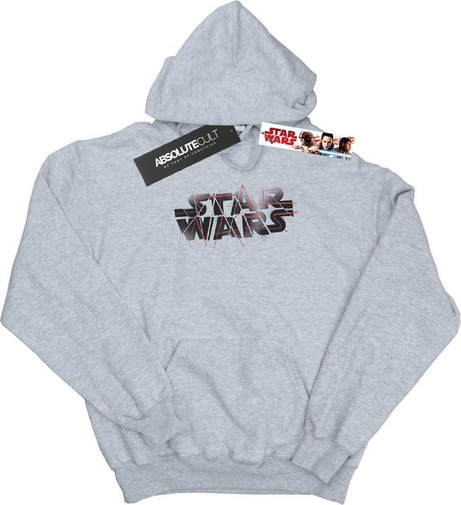 Produktbild Star Wars The Last Jedi Spray Logo Kapuzenpullover Mädchen (140, 146)