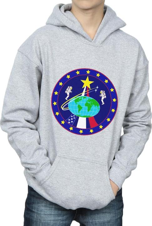 Immagine prodotto Nasa Classic Globe Astronauts Felpa con Cappuccio Ragazzi (140, 146)