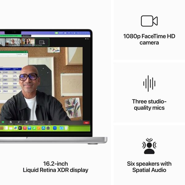 Immagine prodotto Apple MacBook Pro - Fine 2023 (16", M3 Pro, 18 GB, 1000 GB, CH)