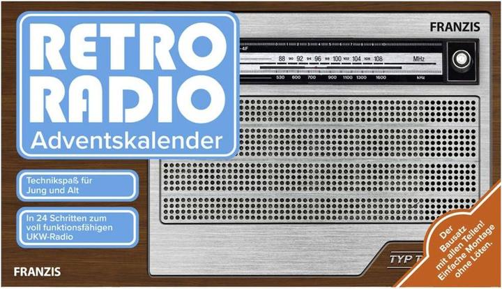 Produktbild Franzis Retro-Radio 2020