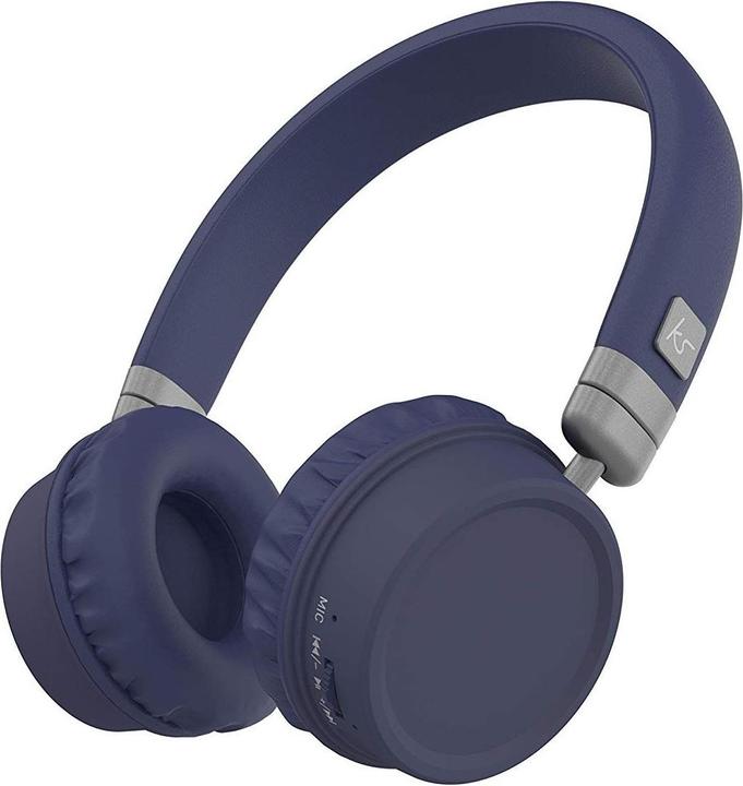 Produktbild KitSound Harlem 2 Wireless BT Over Ear Headphones (30 h, Kabelgebunden)