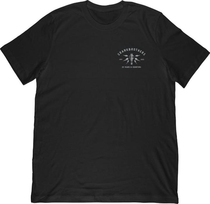Produktbild Crankbrothers 25th Anniversary Edition T-Shirt Men, black/light gray, S (S)