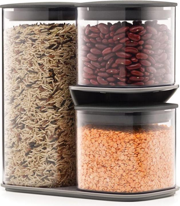 Produktbild Joseph Joseph Food Store Podium 3-tlg, grau (2.30 l)