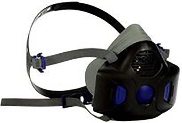 Actual product image 3M Secure Click Half Mask Reusable Respi (No official protection class, 1 x)
