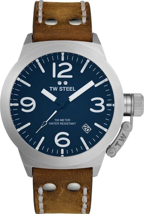 TW-Steel CS102 Canteen Herrenuhr 45mm 10ATM (Analoguhr, 45 mm)