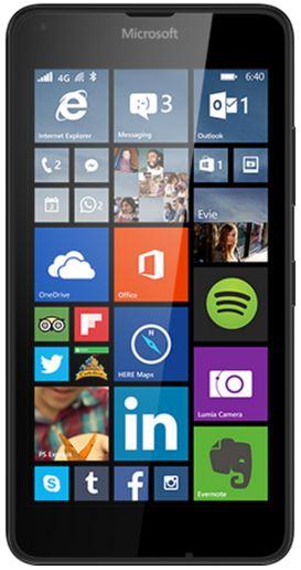 Microsoft Lumia 640 (8 GB, Black, 5", Dual SIM, 8 Mpx, 3G)