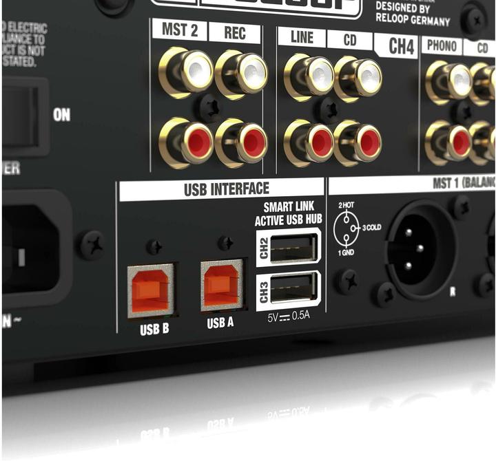 Produktbild reloop RMX-95 4+1 kanaals digitale clubmixer (Clubmixer)