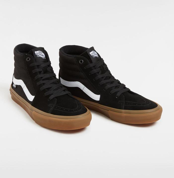 Actual product image Vans Skate SK8-Hi Black/Gum (45)