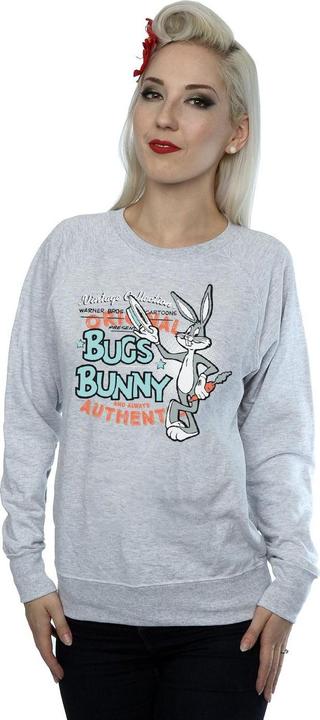 Actual product image Looney Tunes Womens/Ladies Bugs Bunny Vintage Sweatshirt (M)