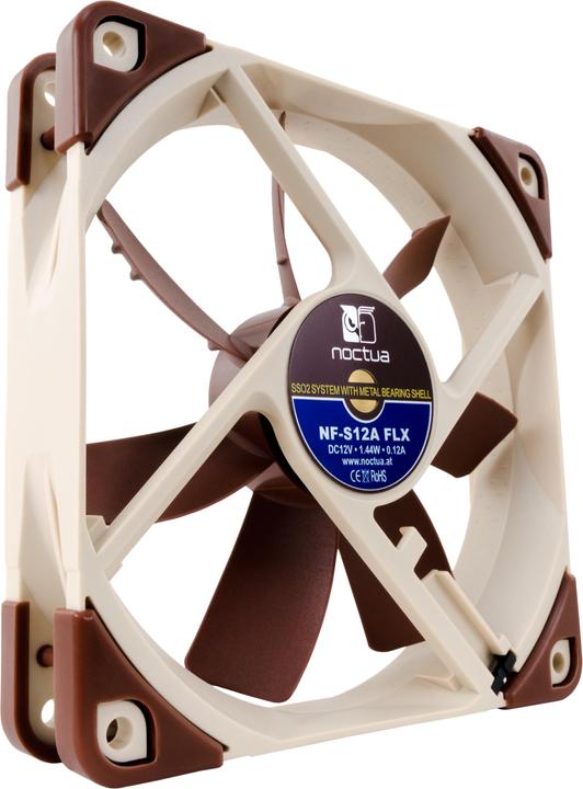 Actual product image Noctua Nf-S12a Flx (120 mm, 1 x)