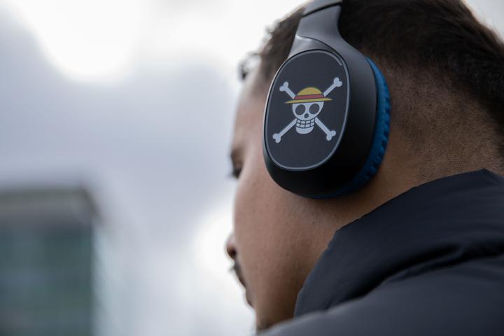 Image du produit NoName ONE PIECE - Casque Bluetooth - Bleu & Noir (Sans fil, Filaire)
