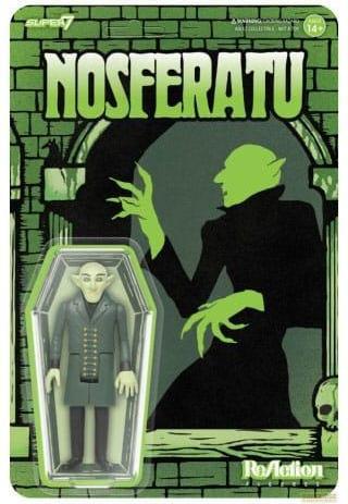 Actual product image Super7 Nosferatu ReAction action figure Nosferatu (film poster) 10 cm
