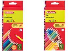 Energy Label Herlitz Triangular Crayons Box of 24 (Multicolored, Multicolor, 24 x)