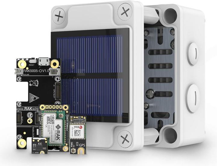 Produktbild RAK Wireless WisBlock Kit2 LoRa GPS-Tracker mit Solar Panel