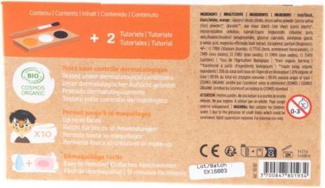 Produktbild Namaki Bio Schminkset 3 Farben Tiger & Fuchs