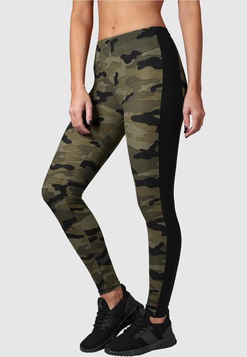 Actual product image Urban Classics Ladies Camo Stripe Leggings (XS)