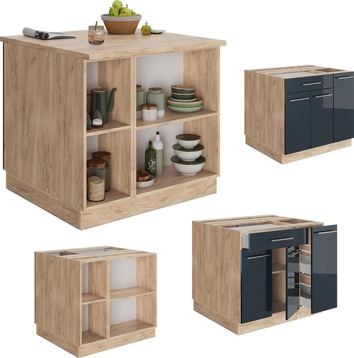 Produktbild Vicco Kücheninsel Fame-Line (90 x 81.5 x 82 cm)