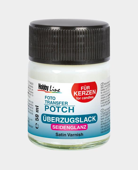 Produktbild Kreul Foto Transfer POTCH šberzugslack fr Kerzen, 50 ml (Durchsichtig, 50 ml)