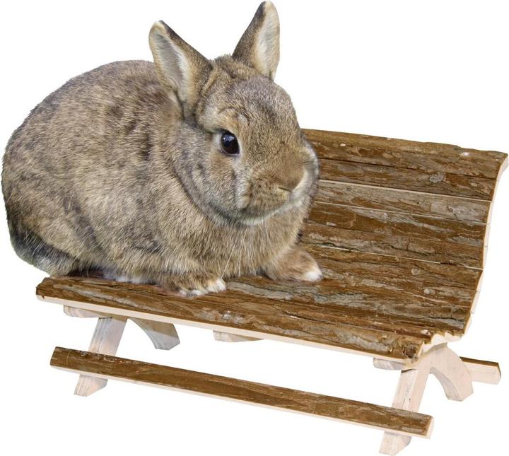 Actual product image Kerbl Wooden bench Nature