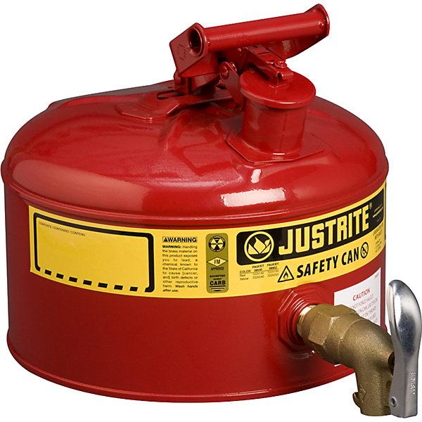 Immagine prodotto Justrite Contenitore di riempimento di sicurezza con rubinetto