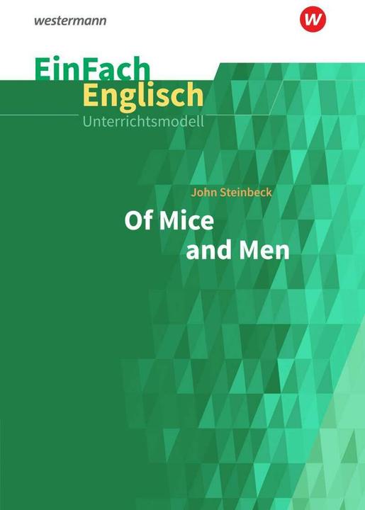 Image du produit Steinbeck: Of Mice and Men (Allemand, Anglais, Rita Reinheimer-Wolf, 2018)
