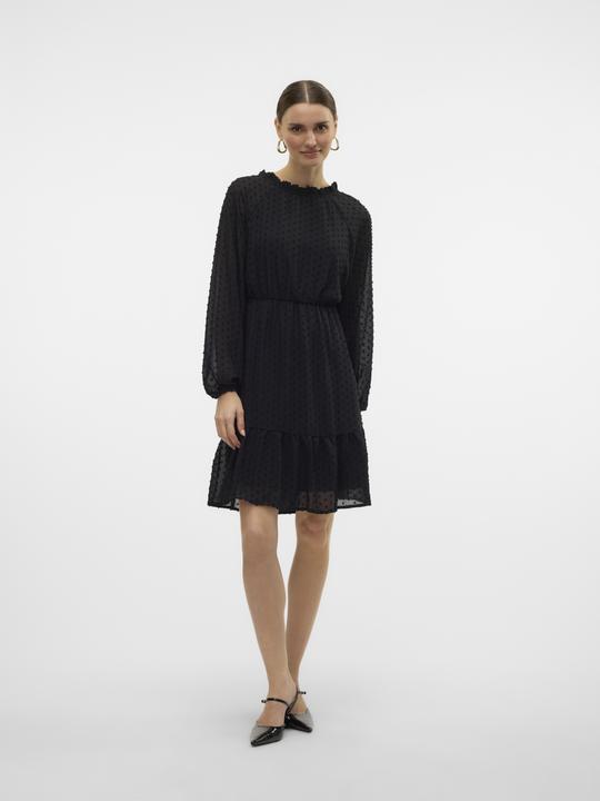 Image du produit Vero Moda Vmemma L/S Dobby Short Dress Wvn Exp Robe (XS)