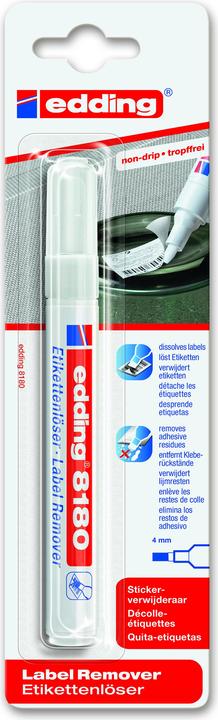 Edding Etikettenentferner 8180 (Klar, 4 mm, 1 x)