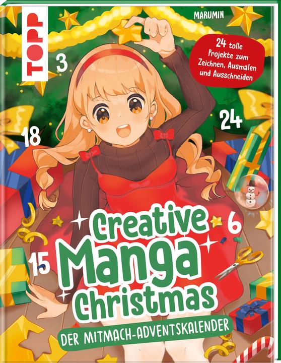 Actual product image Creative Manga Christmas. The participatory Advent calendar