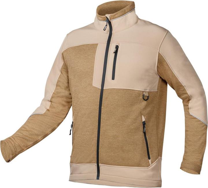 Neo Softshell Sweatshirt OUTDOOR beige Grösse XXXL (3XL)