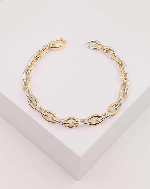 Immagine prodotto Muau Navette (20 cm, 750, Oro bianco, Oro giallo 18 carati)