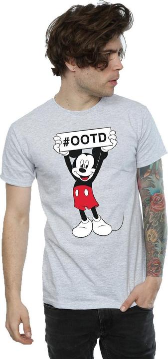 Actual product image Disney Mens Mickey MouseOutfit Of The Day T-Shirt (M)