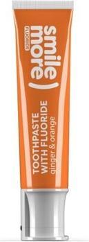 Hiskin Toothpaste With Fluoride Toothpaste With Fluoride Ginger & Orange 30Ml (30 ml)