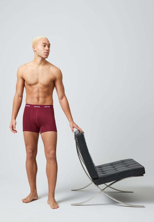 Actual product image Snocks Boxershorts mit Streifen (M, pack of 6)