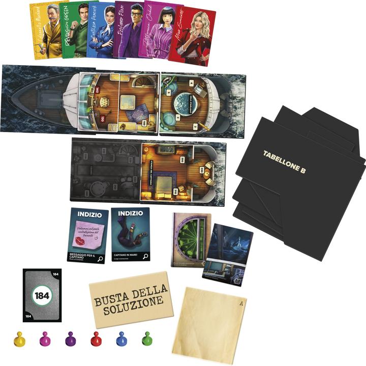 Actual product image Hasbro Gaming Escape Sabotage On The High Seas (Italian)