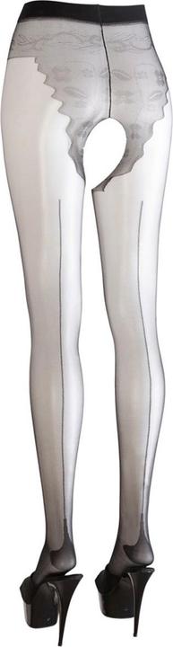 Actual product image Cottelli Collection Pantyhose with open crotch (4)