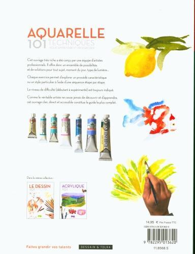 Image du produit Larousse pratique Aquarelle : 101 techniques pour apprendre et progresser (Français, Gaspar Mercedes, Sanmiguel David, 2021)