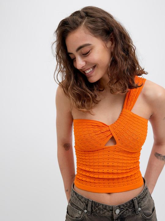 Image du produit JJXX JXNEYE Haut à une épaule en tricot (L)