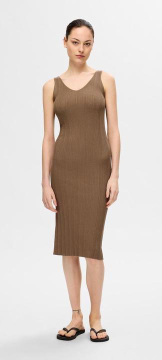 Produktbild Selected Femme Gestricktes Midikleid (L)