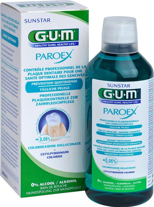 Image du produit GUM Bain de bouche Paroex 0,06 % (500ml) (500 ml, Bains de bouche)