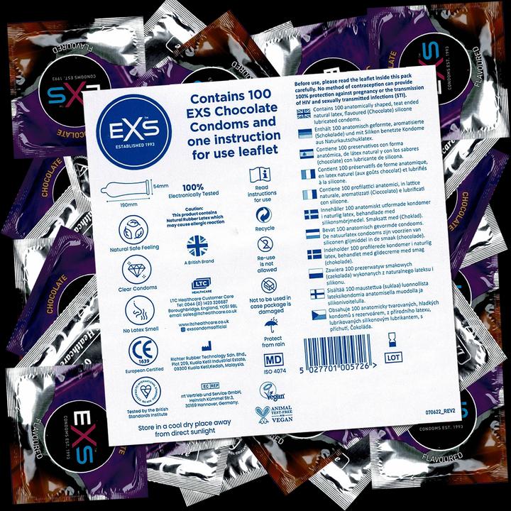 Actual product image EXS Chocolate (100 pcs.)