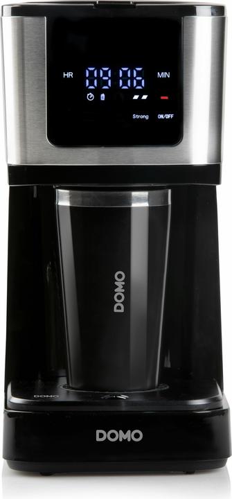 Produktbild Domo CAFETIÈRE DO733K 1,25L 10 TASSES MUG 400ML COMMANDES TACTILES/ÉCRAN LED FILTRE PERMANENT