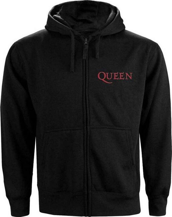 Queen Classic Hoodie mit durchgehendem Reissverschluss (S)