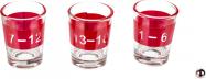 Image du produit Ootb Out of the blue Electronic Alcoholic Game Roulette with 6 Shot Glasses, Multi-Coloured, D : ca. 26,5