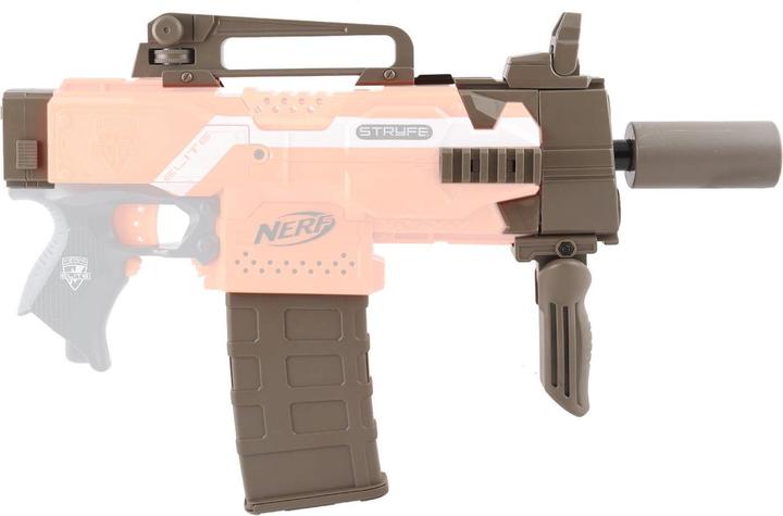 Actual product image Nerf SMG-Kit 2: Silencer Gun, olive