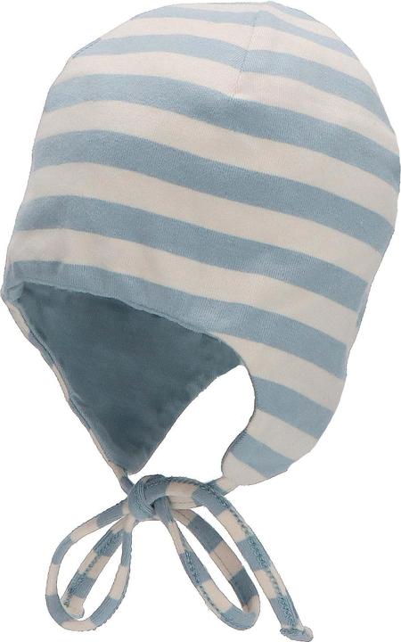 Sterntaler Mütze gestreift Hellblau Gr. 39 (39)